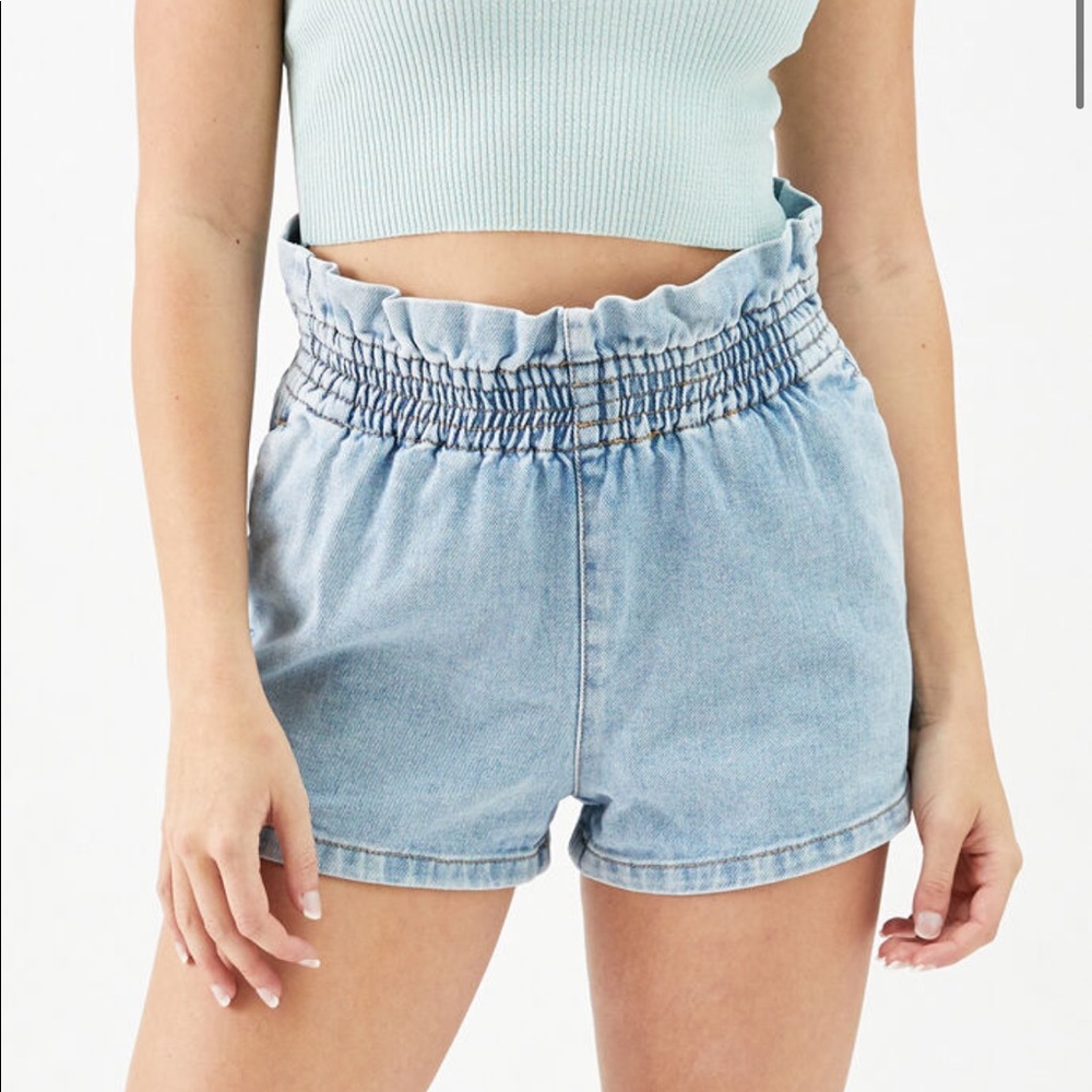 Pacsun Paperbag Pull On Shorts